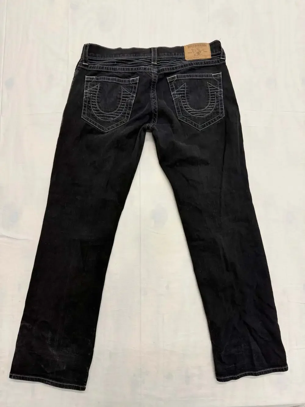 True Religion Straight Leg Jeans Size 38